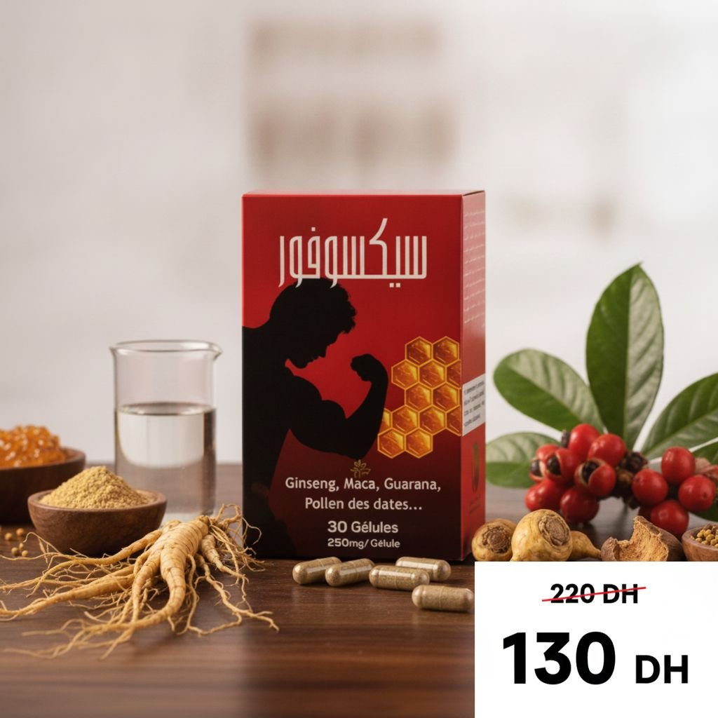 سيكسو فور — مكمل غذائي طبيعي فوري المفعول | نتائج من أول استعمال