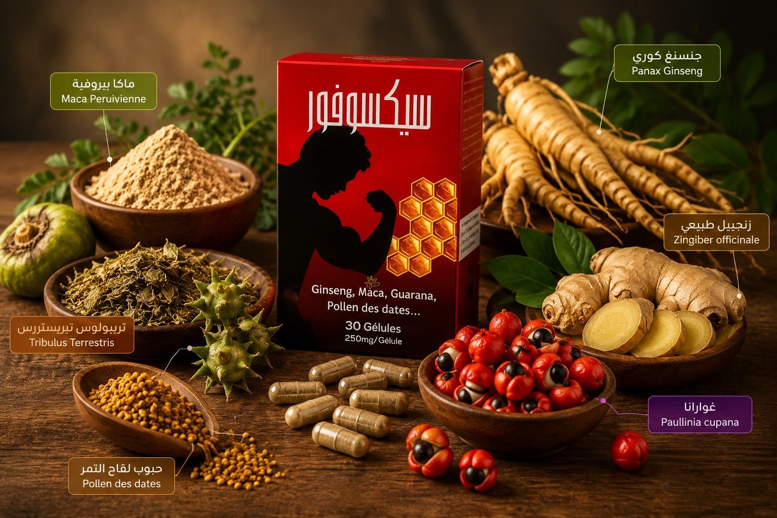 مكمل غذائي طبيعي فوري المفعول | نتائج من أول استعمال مغربي