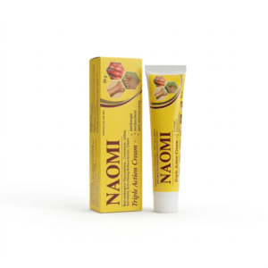 NAOMI كريم تريبل أكشن لعلاج التهابات وحساسية الجلد (نسخة)