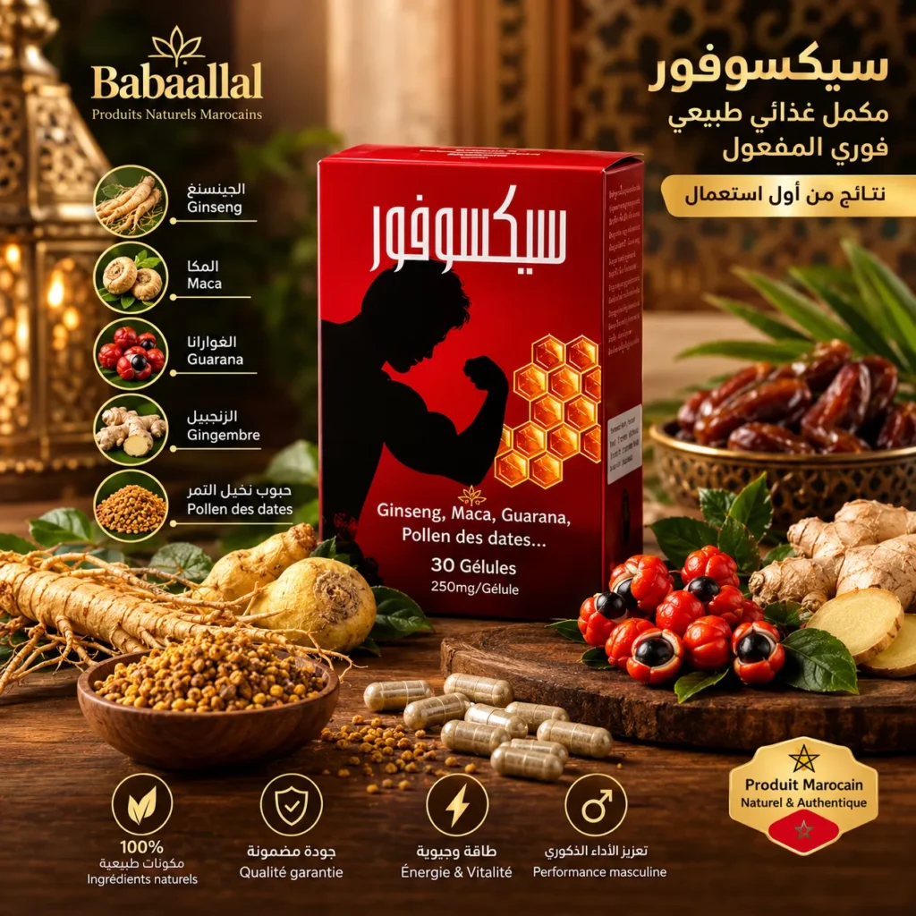 "سيكسوفور" (Sexofort) الحل العلمي الأقوى  لضعف الانتصاب وسرعة القذف.